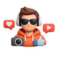 Male Influencer 3D icon