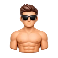 Male Model 3D icon