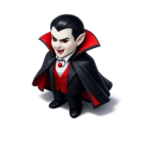 Male Vampire 3D icon