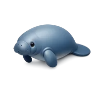 Manatee 3D icon