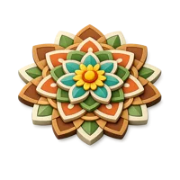 Mandala Art 3D icon