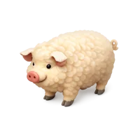 Mangalica Pig 3D icon