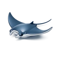 Manta Ray 3D icon