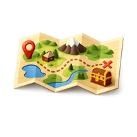 Map 3D icon