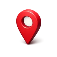 Red Map Pin 3D icon