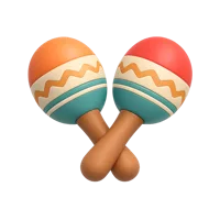 Maracas 3D icon