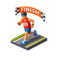 Orange Marathon 3D icon