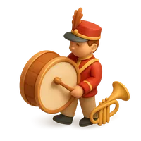 Marching Band 3D icon