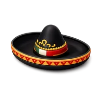 Mariachi Hat 3D icon