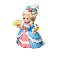 Marie Antoinette 3D icon