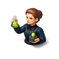 Marie Curie 3D icon