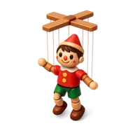Marionette 3D icon