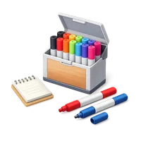 Marker Box 3D icon