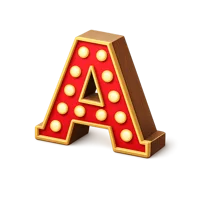 Marquee Letter 3D icon