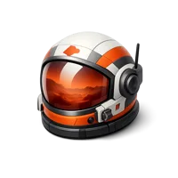 Mars Helmet 3D icon