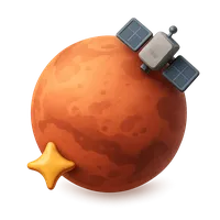 Mars 3D icon