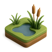 Marsh 3D icon