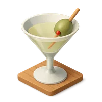 Martini 3D icon