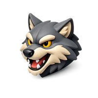 Mascot Head 3D icon