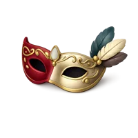Masquerade Mask 3D icon