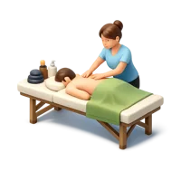 Brown Massage 3D icon