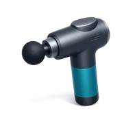 Teal Massage Gun 3D icon