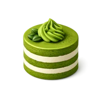 Matcha Cake 3D icon