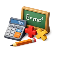 Math 3D icon