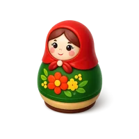 Matryoshka Doll 3D icon