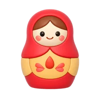 Matryoshka Dolls 3D icon