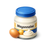 Mayonnaise 3D icon
