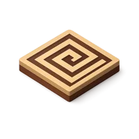 Meander 3D icon