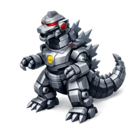 Mechagodzilla 3D icon