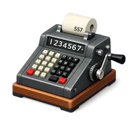Mechanical Calculator 3D icon