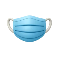 Medical Mask Face 3D icon