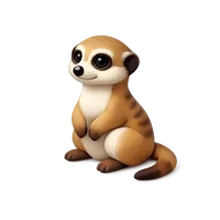 Meerkat 3D icon