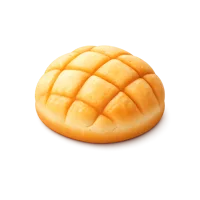 Melon Bread 3D icon