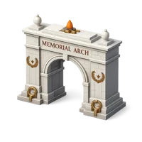 Memorial Arch 3D icon