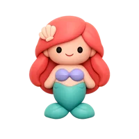 Mermaid 3D icon