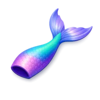 Mermaid Tail 3D icon