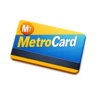 Metro Card 3D icon