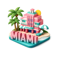 Miami 3D icon