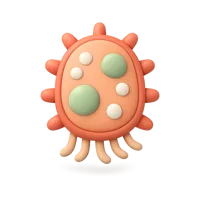 Microbe 3D icon