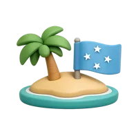 Micronesia 3D icon
