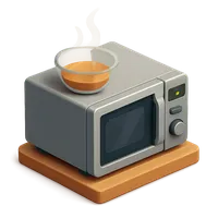 Microwave 3D icon