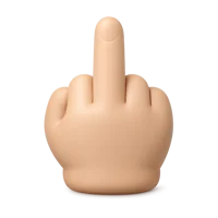 Middle Finger 3D icon
