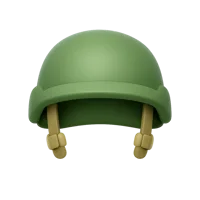 Military Helmet 3D icon