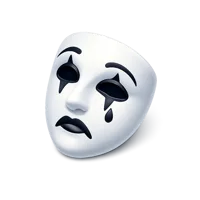 Mime Mask 3D icon