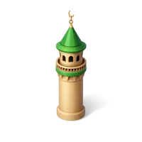 Minaret 3D icon