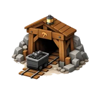 Mine Shaft 3D icon